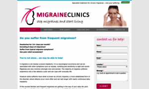 Migraineclinics.com.au thumbnail