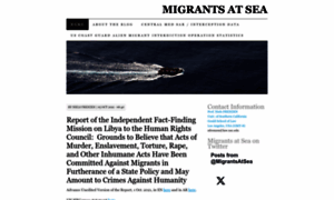 Migrantsatsea.org thumbnail