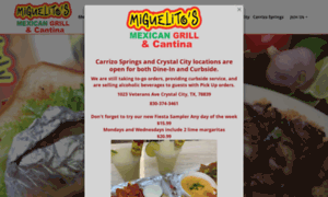 Miguelitosmexicangrillandcantina.com thumbnail