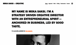 Miikasaksi.com thumbnail