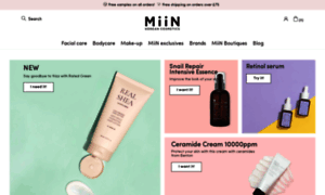 Miin-cosmetics.co.uk thumbnail