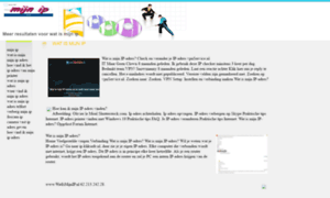 Mijn-ip.org thumbnail
