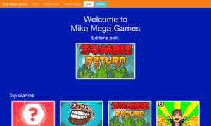 Mikamegagames.com thumbnail