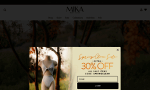 Mikayogawear.com thumbnail