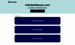 Mikebelltaxes.com thumbnail