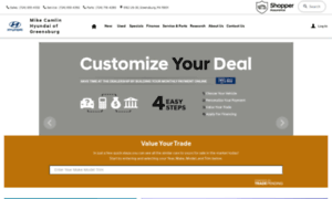 Mikecamlinhyundai.com thumbnail