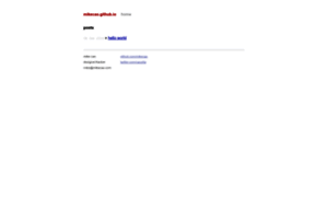 Mikecao.github.io thumbnail