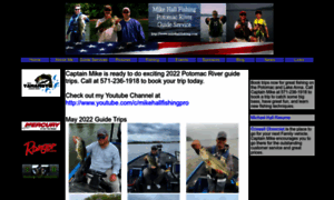 Mikehallfishing.com thumbnail