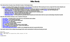 Mikehardy.net thumbnail
