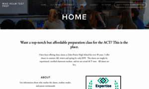 Mikeholmtestprep.com thumbnail