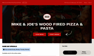 Mikejoeswoodfiredpizzapastamenu.com thumbnail