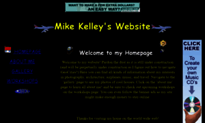 Mikekelleyswebsite.com thumbnail