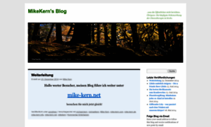 Mikekern.wordpress.com thumbnail