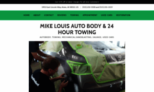 Mikelouisautobody.com thumbnail