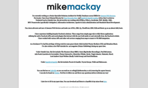 Mikemackay.co.uk thumbnail