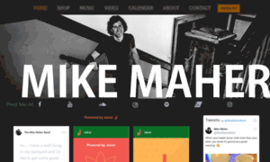 Mikemaherband.com thumbnail