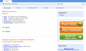 Mikeos.phpeclipse.org thumbnail
