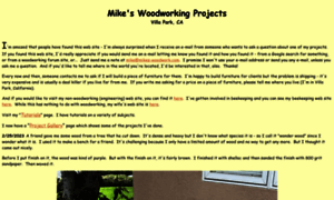 Mikes-woodwork.com thumbnail