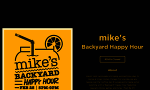 Mikesbackyardhappyhour.splashthat.com thumbnail