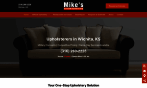 Mikescustomupholsteryofkansas.com thumbnail