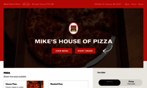 Mikeshouseofpizzamenu.com thumbnail