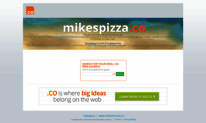 Mikespizza.co thumbnail