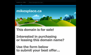 Mikesplace.ca thumbnail