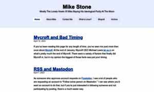 Mikestone.me thumbnail