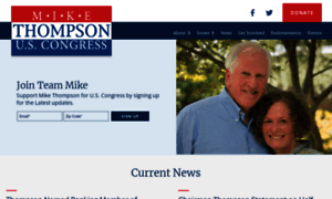 Mikethompsonforcongress.com thumbnail