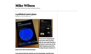 Mikewilson.cc thumbnail