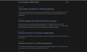 Mikewilson.dev thumbnail