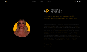 Mikhailapeterson.com thumbnail