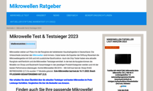 Mikrowellen-testsieger.de thumbnail