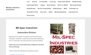 Mil-spec-industries.net thumbnail