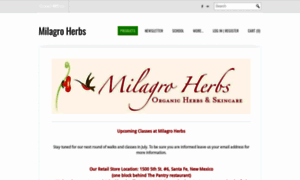 Milagroherbs.com thumbnail