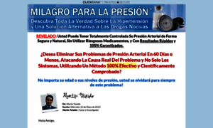 Milagroparalapresion.com thumbnail