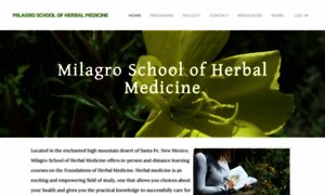 Milagroschoolofherbalmedicine.com thumbnail