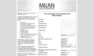 Milaninstitute.search4careercolleges.com thumbnail