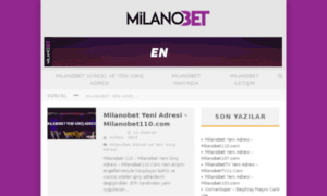 Milanobet4.net thumbnail