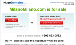 Milanomilano.com thumbnail