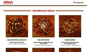 Milanos-pizza.ca thumbnail