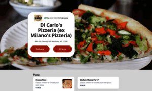 Milanospizzawestbury.com thumbnail