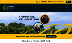 Mildurahealthfund.com.au thumbnail