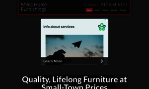 Mileshomefurnishings.com thumbnail