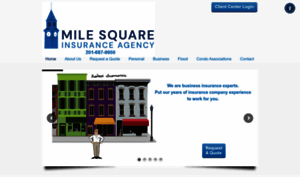 Milesquareinsurance.com thumbnail