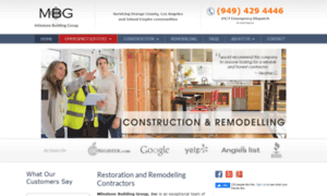 Milestonebuildinggroup.com thumbnail