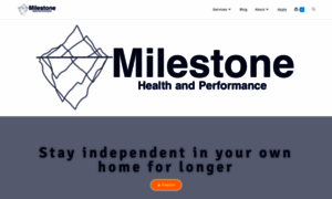 Milestonehealthandperformance.com thumbnail