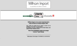 Milham-import.com thumbnail