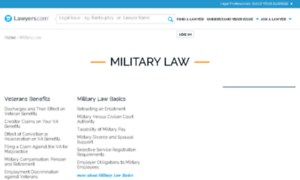 Military-law.lawyers.com thumbnail