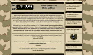 Military-quotes.com thumbnail